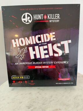 Hunt a Killer Homicide at the Heist Special Edition Complete BRAND NEW & SEALED